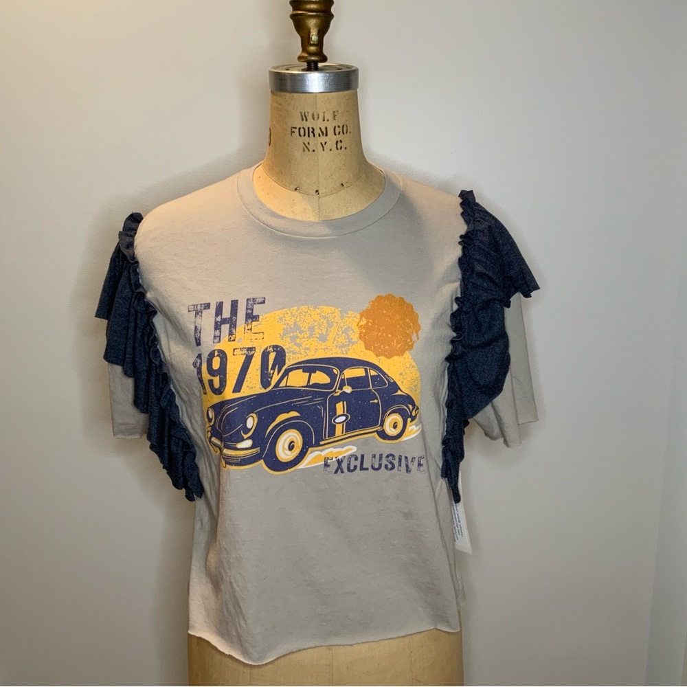 Exclusive Graphic Tee one-of-a-kind, eco-friendly, designer top